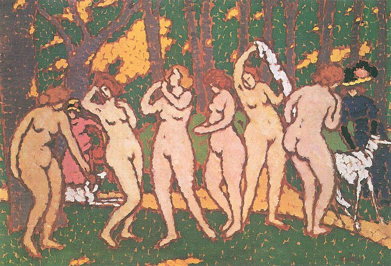 Jozsef Rippl-Ronai Park with Nudes